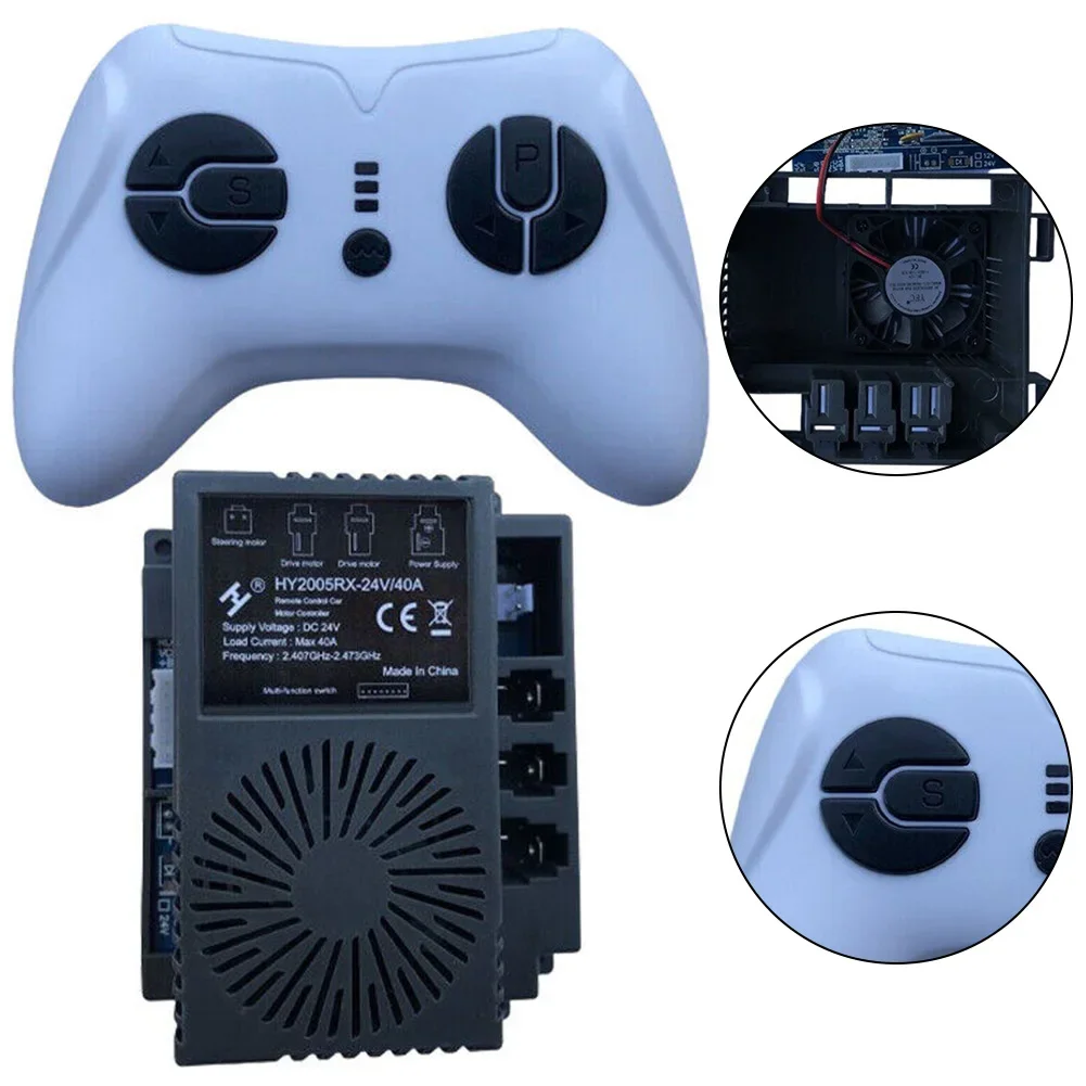 HLX HY2005RX HL 24V 40A Ride On Toy Car 2.4G ricevitore telecomando Blue-tooth, HY2025-SE-12V Controller motore per auto elettrica per bambini