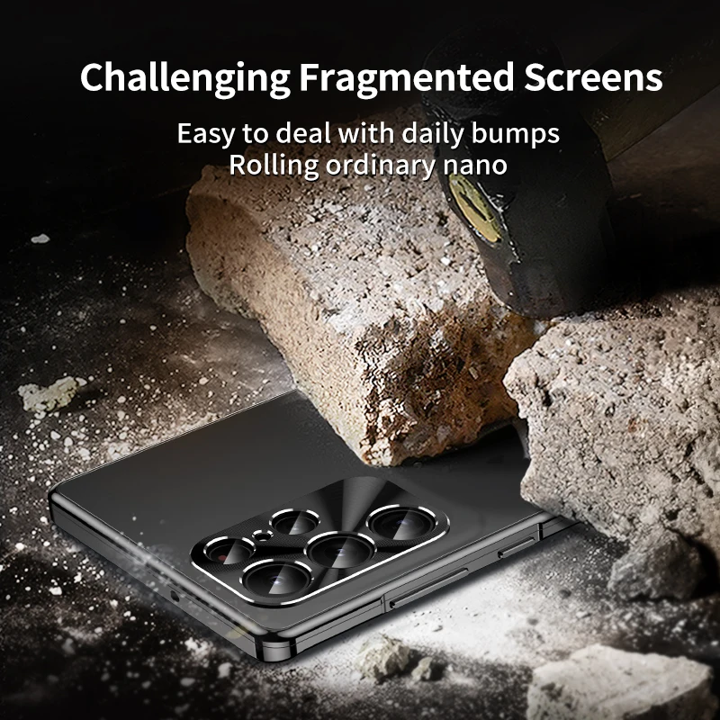 for Samsung Galaxy S25 S24 S23 Ultra phone case 2-in-1 metal magnetic case Aluminum alloy matte ultra-thin anti drop back cover