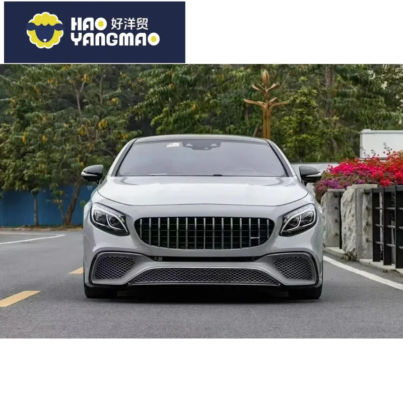 Suitable for Race-Inspired FORBenz S Coupe S63/S65 Style Front Rear Bumper Body Kit