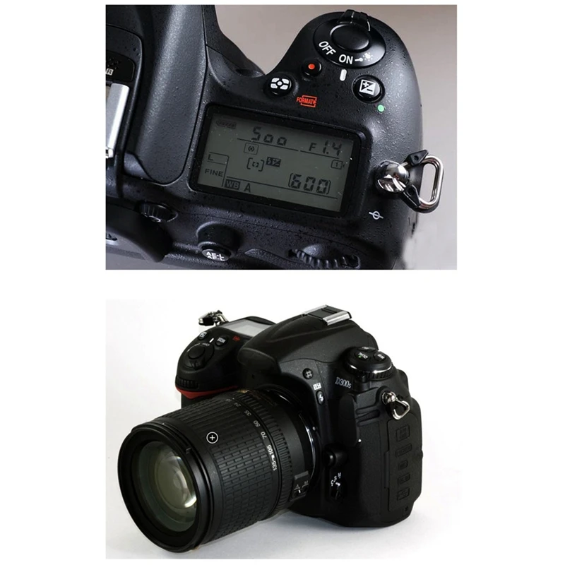 10Pcs Camera Lug Ring Camera Strap Triangle Split Ring Hook For Fujifilm For Lecia For Nikon For Canon For Olympus DSLR