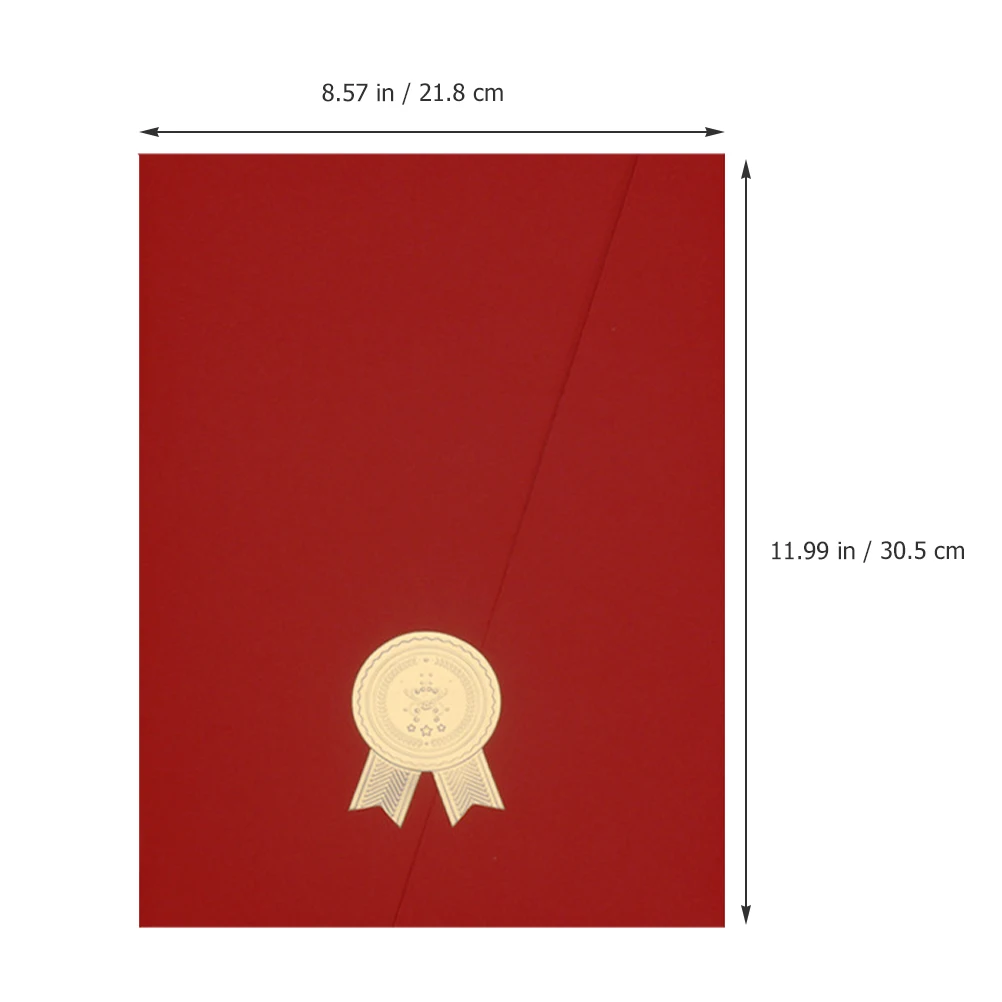 Certificate Cover Paper Award Presentation Holder Hard Appreciation Poster Board Holders Diploma