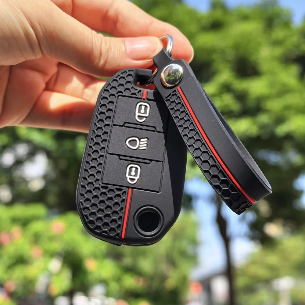 Silicone Car Keycha…