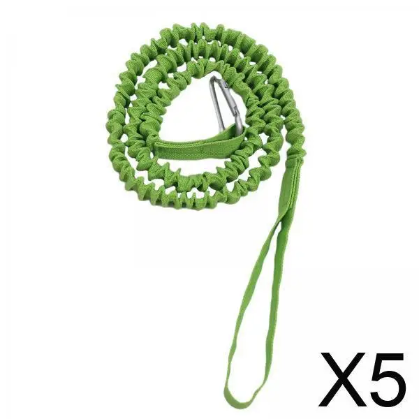 

Nylon Adjustable Kayak Paddle Leash Safety Tether Cord Canoe Poles Accessories for Recreational Boats