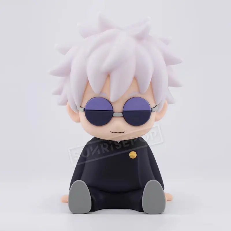 Sunrisepop Jujutsu Kaisen Satoru Gojo Action Figures Luce notturna Ornamenti da collezione Pat Light Lampada da scrivania Lampada da notte Regali per la camera da letto