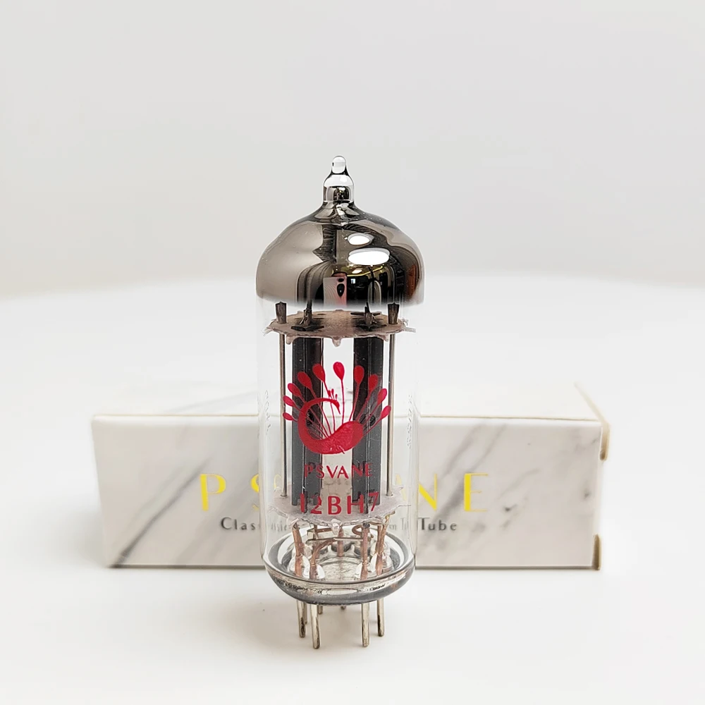 PSVANE 12BH7 Vacuum Tube Replaces 12BH7A 6N6 7119 for HIFI Audio Valve Electronic Tube Amplifier Kit DIY Matched Quad