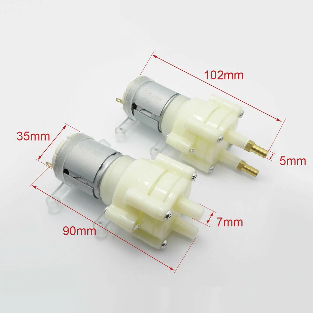 Bomba de Resfriamento de Água dc para rc Boat Bomba de Água para Embarcação Mono Peças do Veículo Modelo rc até 40 ° c 0.5 a 0.7a 5v12v 1.52l por Min 1pc