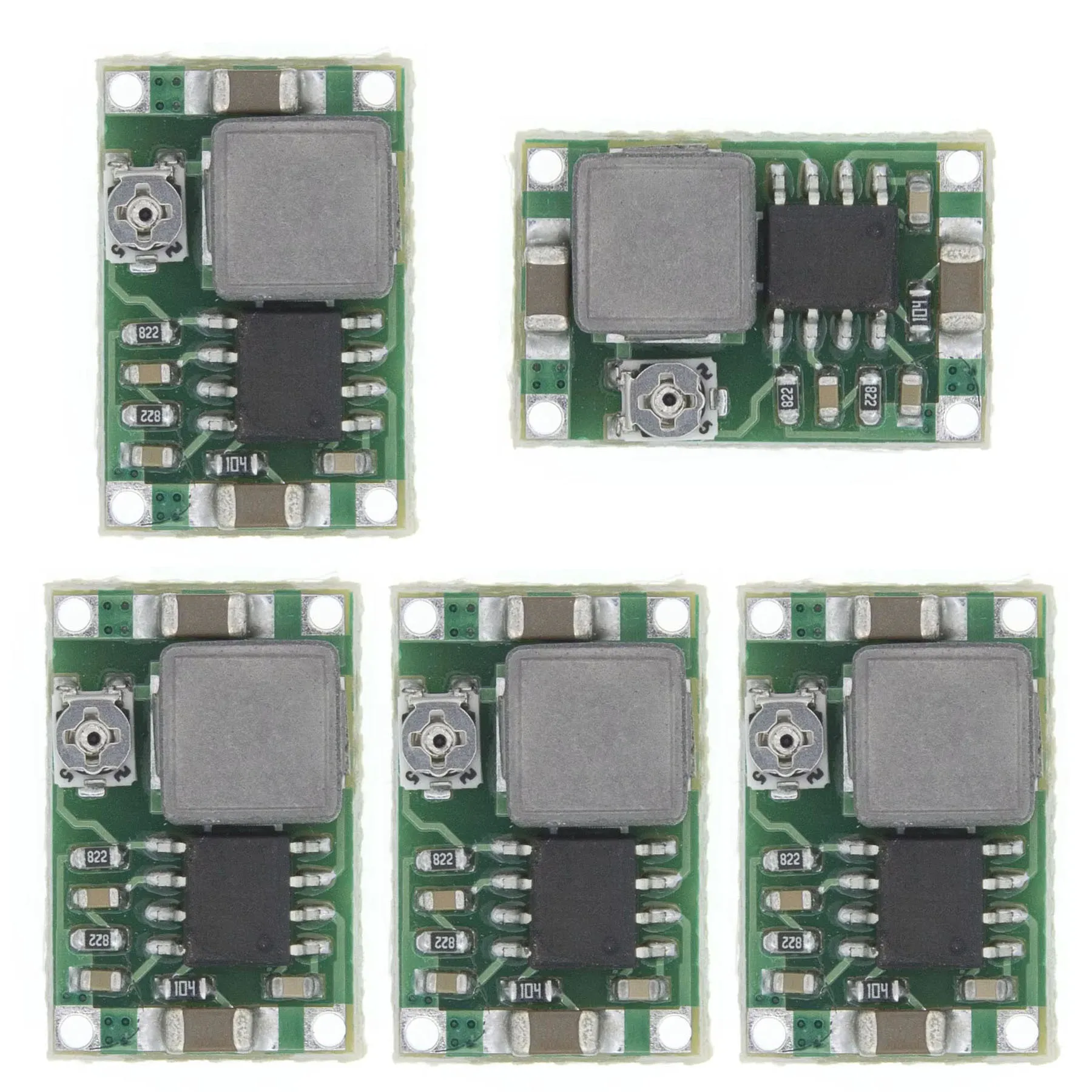 5PCS RC Airplane Module Mini 360 DC-DC Buck Converter Step Down Module 4.75V-23V to 1V-17V 17x11x3.8mm Mini360 New LM2596