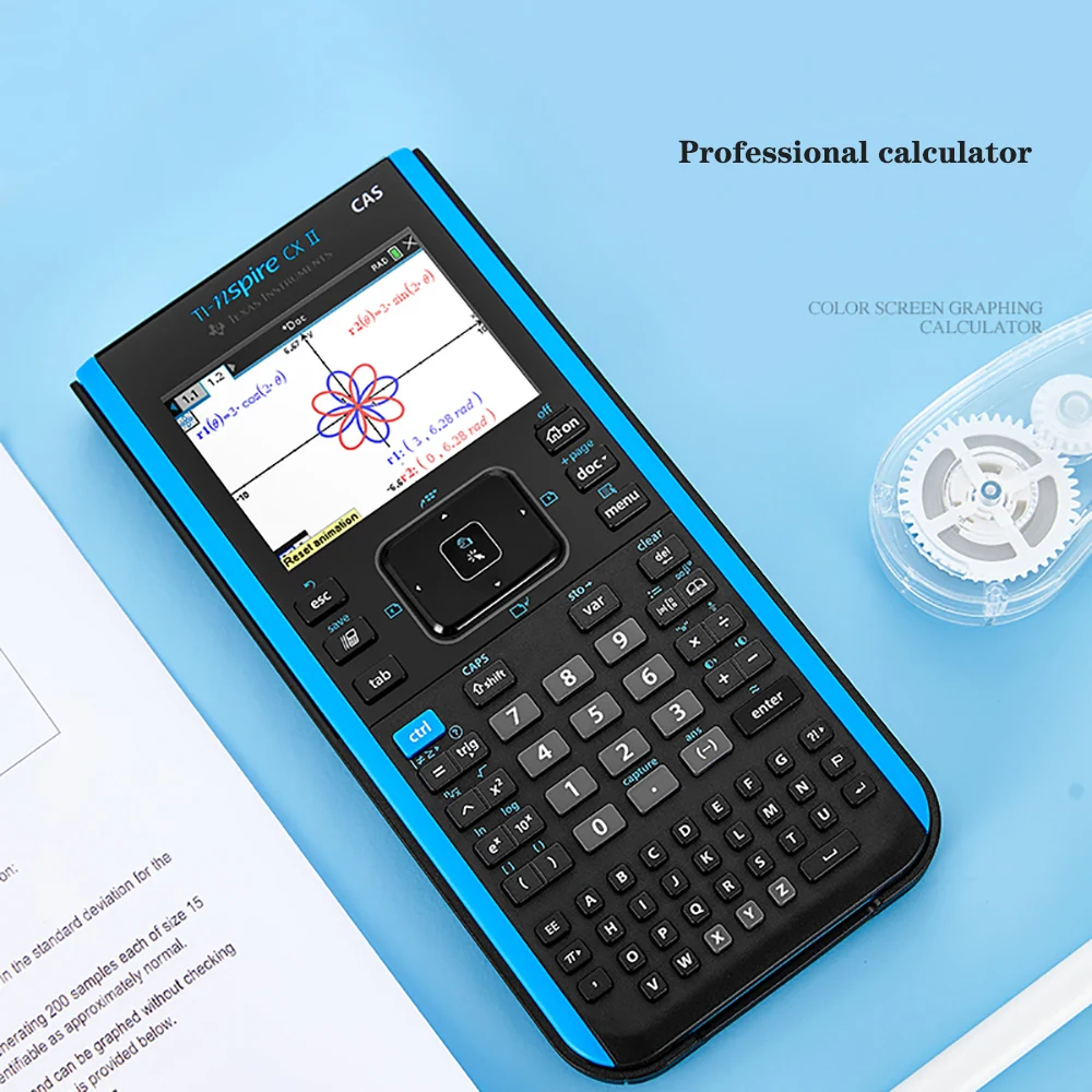 New100% Calculadora Sale Calculator Usa Texas Instrumetns Ti Nspire Cx Cas II Color Graphics English Sat/ap Special