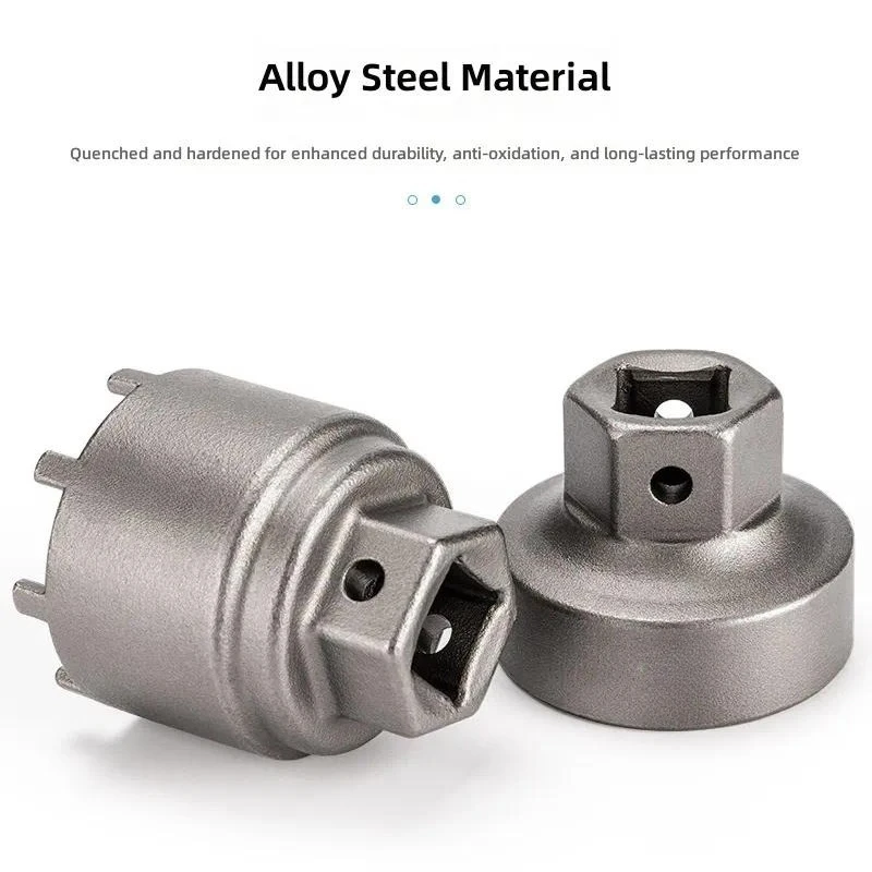 for Center Shaft Sleeve Tool 41MM 16-tooth 46MM 12-tooth Spline 8-tooth Cassette Center Shaft Removal Tool