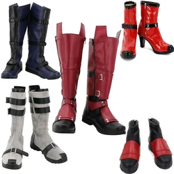 New Dead Cosplay Pool Fantasy Shoes Black Red Short Boots WOMEN MEN Accessories Tailor-Made