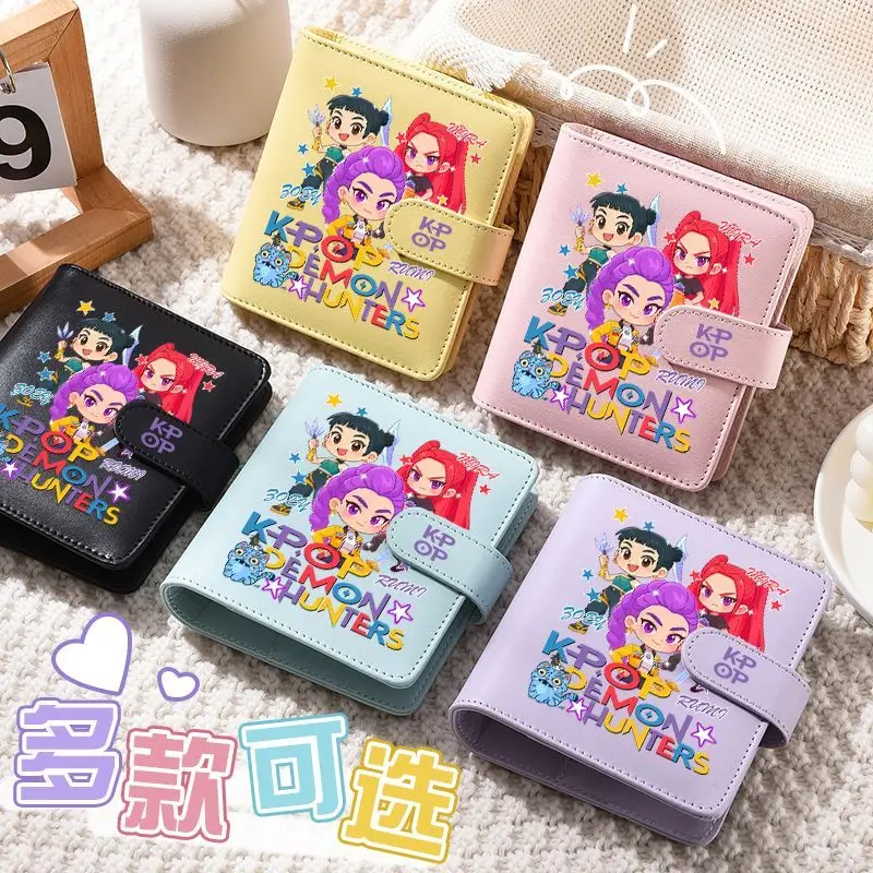ألبوم بطاقات KPop Demon Hunters Rumi فضفاضة الأوراق، ألبوم تخزين البطاقات الصغيرة المبتكرة، هدية عيد ميلاد للأطفال #3