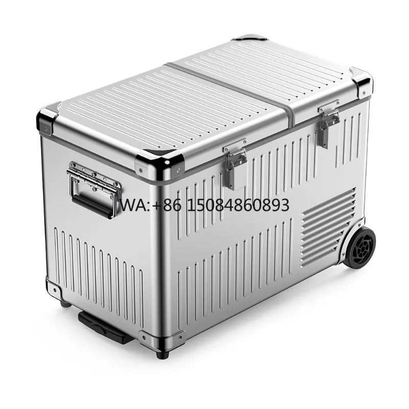 

Portable PV Solar DC 12V 24V Compressor Car Refrigerator 40L Outdoor Camping Mobile Freezer Travel Cold Storage Box