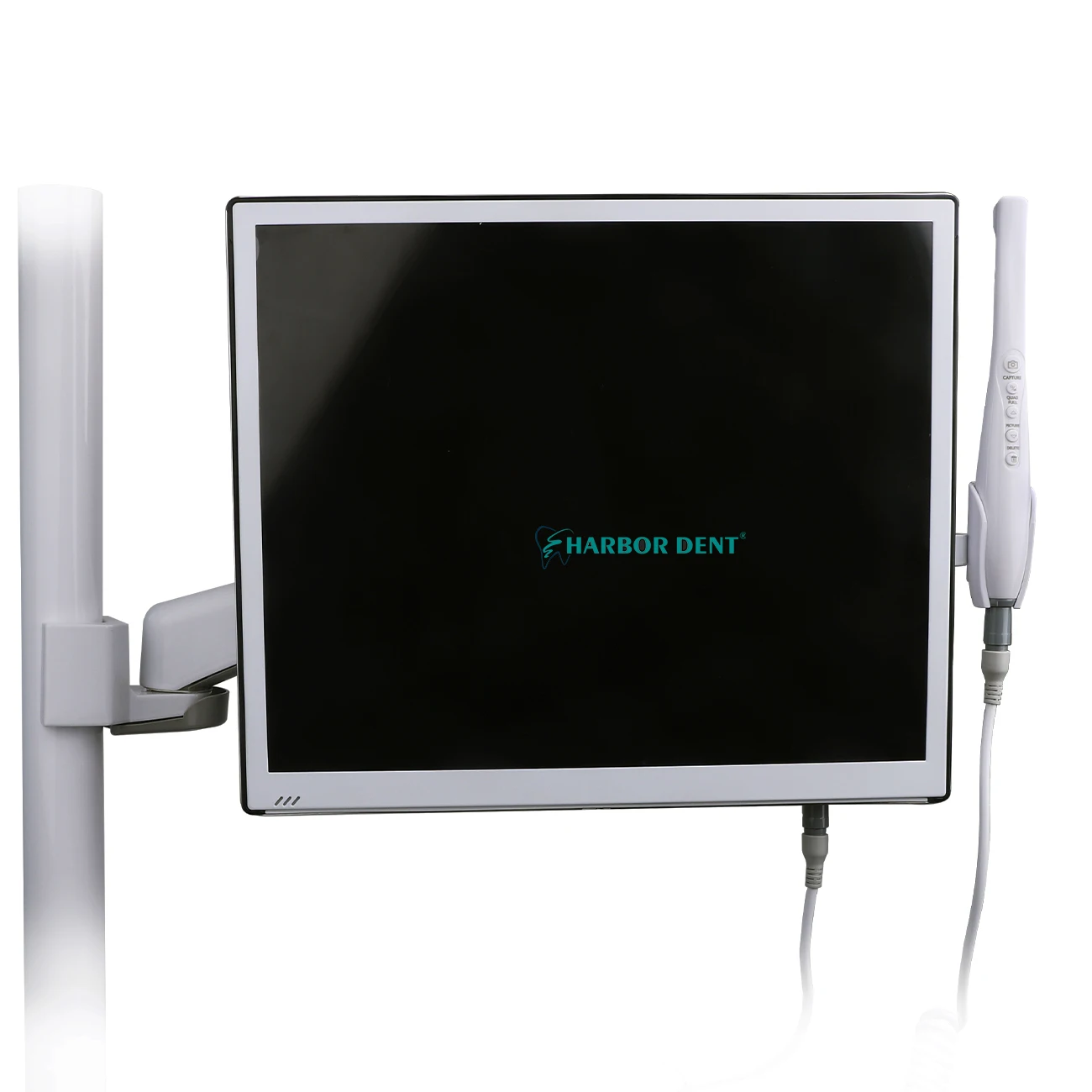

Harbor Dent Wifi Dental Endoscope HYG-IC15 (2-in-1) with Self-Contained 17inch LED Monitor Intra Oral Camera & 1 Year Warranty