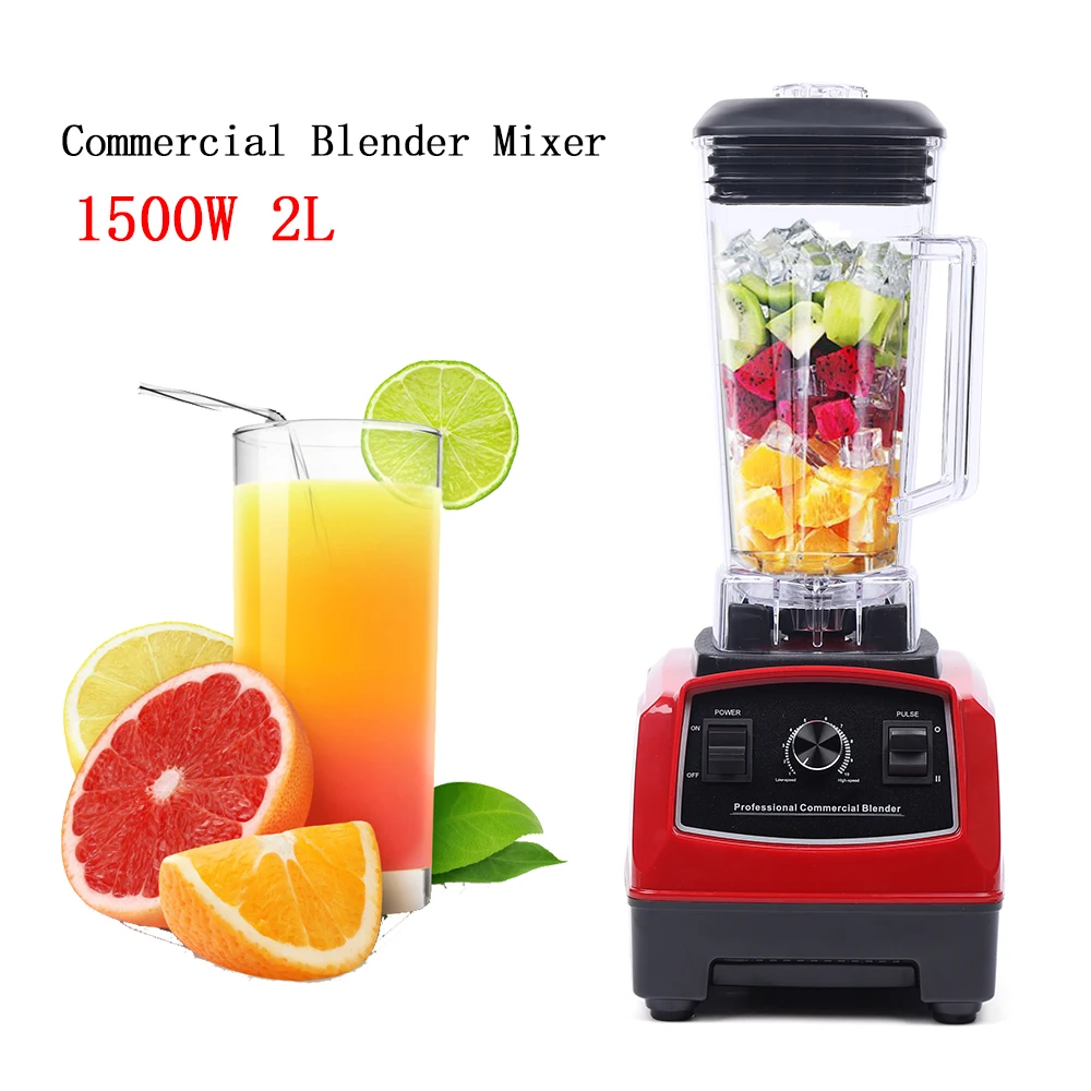 

1500W Commercial Blender Mixer Juicer Power Food Processor Smoothie Bar Fruit