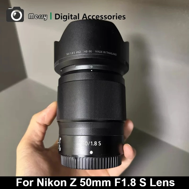 

95% New Genuine For Nikon Z 50mm f/1.8 S Professional Standard Lens Compatible For Nikon Z5 Z6 Z7 Z8 Z9 Zfc Z30 Cameras