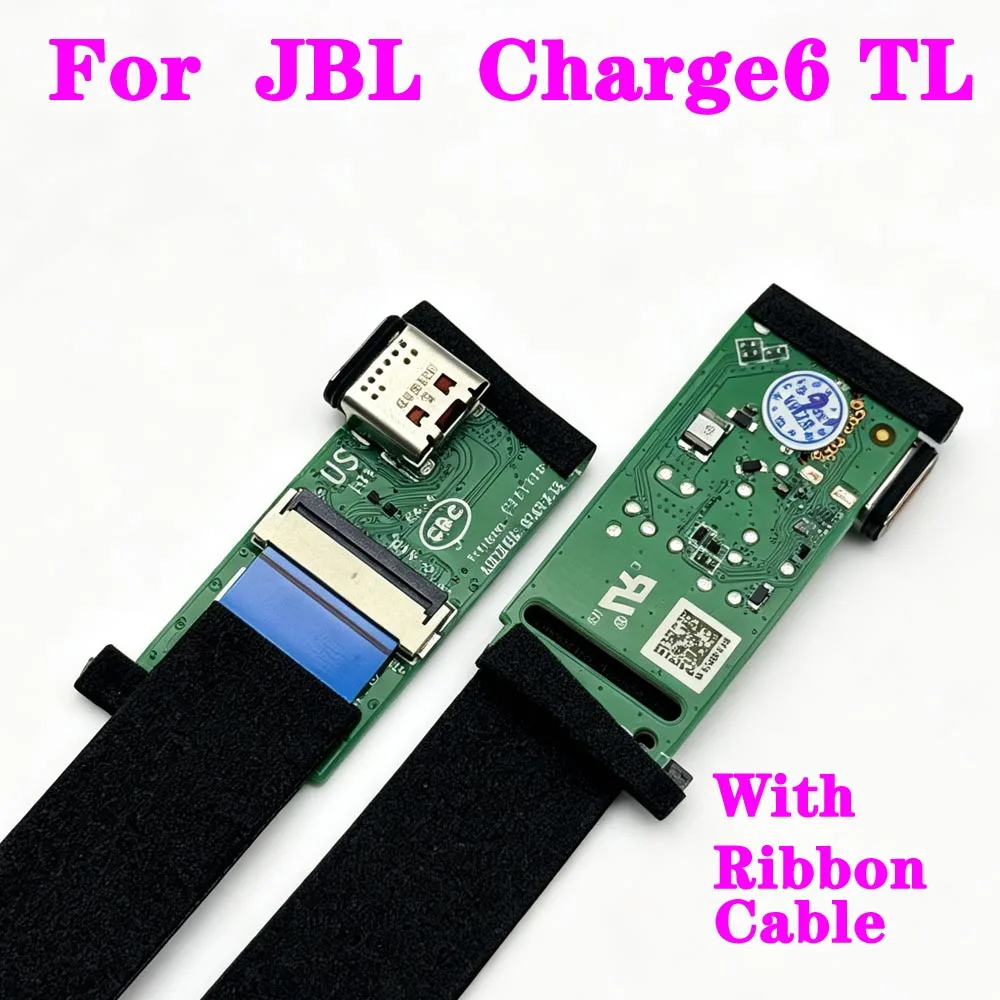 1PCS Original Type C USB Charge For JBL Charge 6 TL Port Charging Socket Jack Power Supply Board Connector
