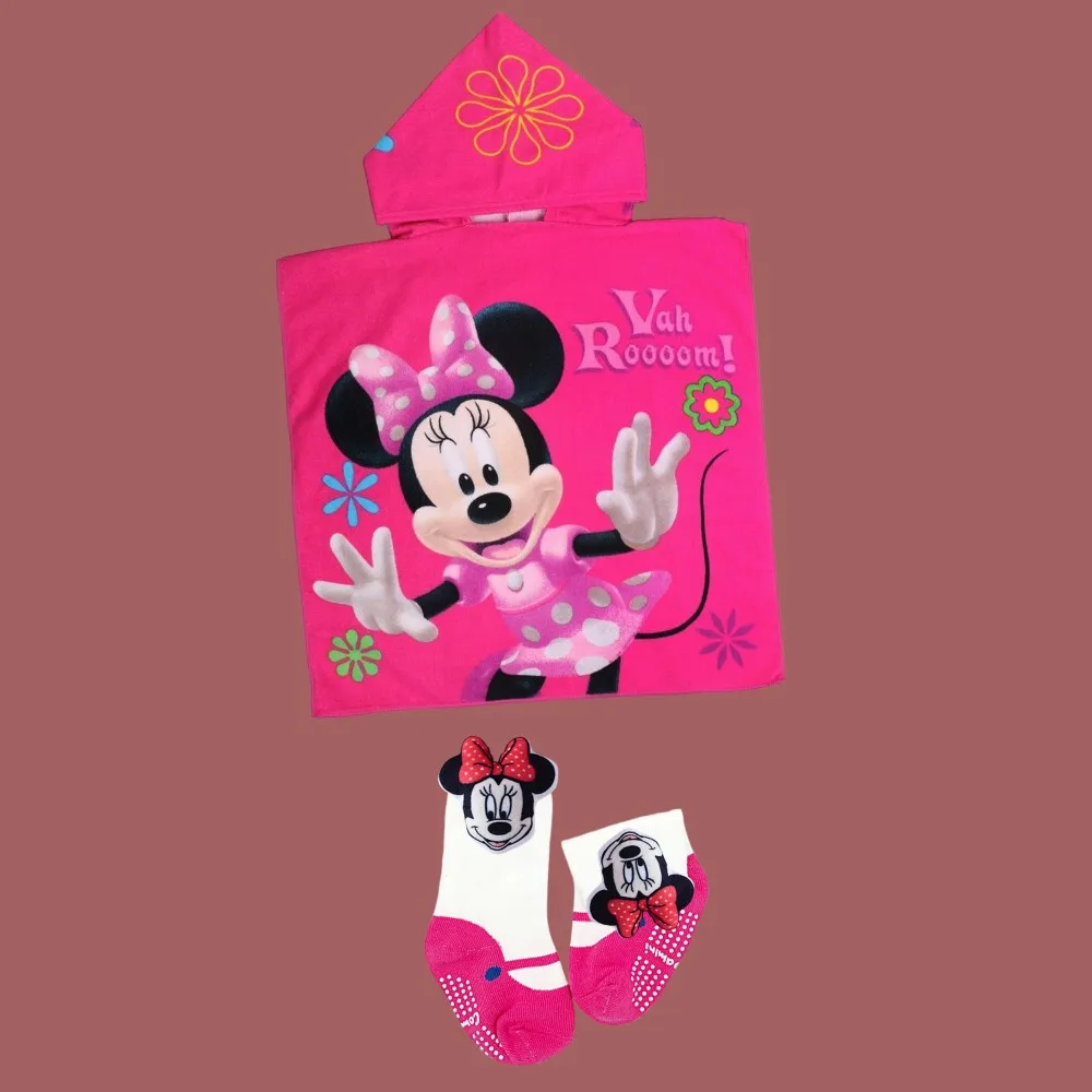 

Wholesale of baby accessories cartoon bath children's hooded cloaks bathrobes bath towels beach bath towels baby and children