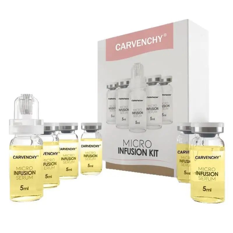 Korean Micro Molecule Serum Kit Collagen & Hyaluronic Acid Anti-Aging Anti-Wrinkle Firming Hydrating Pore Minimizer