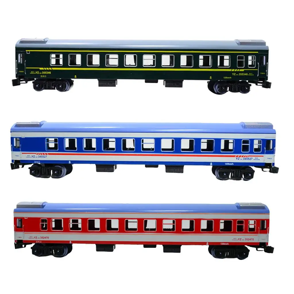 1/87 Model Train Toy China Series YZ25G Passenger Car Locomotive Plastic Toy