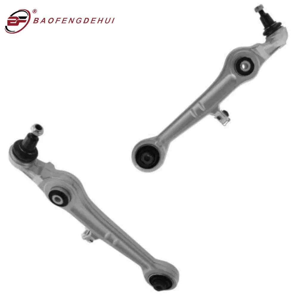 Front Suspension Swing Arm Kit Upper Lower Wishbone Ball Joint Control Arms for Audi A4 B5 B6 B7 RS4 A6 C5 1997-2005 8E0407505