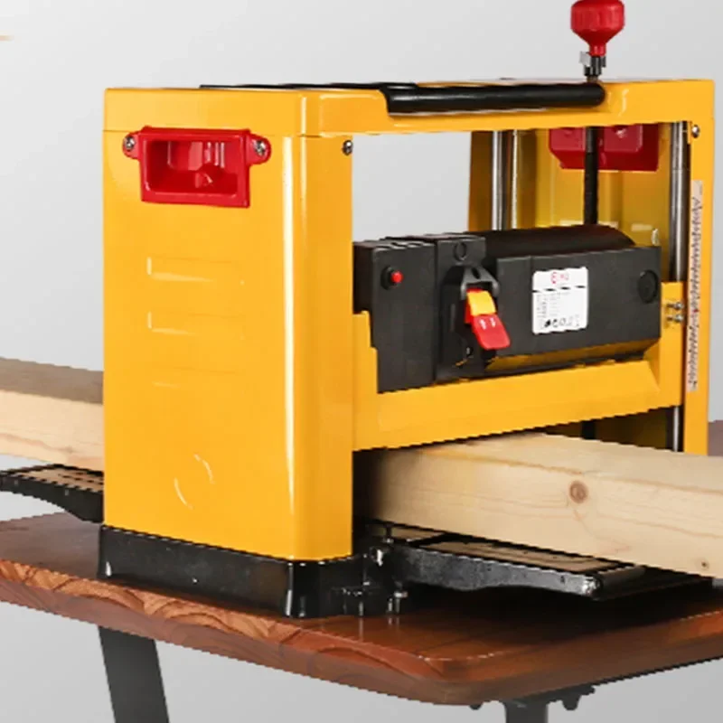 

220 В электрический 13-дюймовый деревообрабатывающий строгальный станок односторонний настольный многофункциональный строгальный станок бытовой электрический инструмент электрический строгальный станок