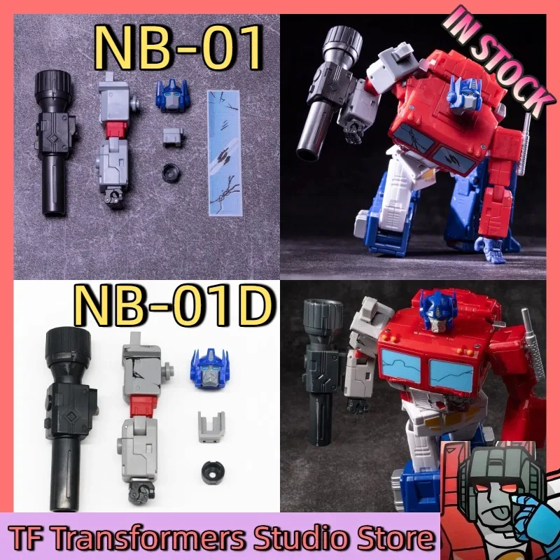 New Arrivals【IN STOCK】NB-01D NB-01 NB01D NewBee Upgrade Kit Battle Damaged Arm & Head Sculpt for  SS86 OP ABS Replacement Parts