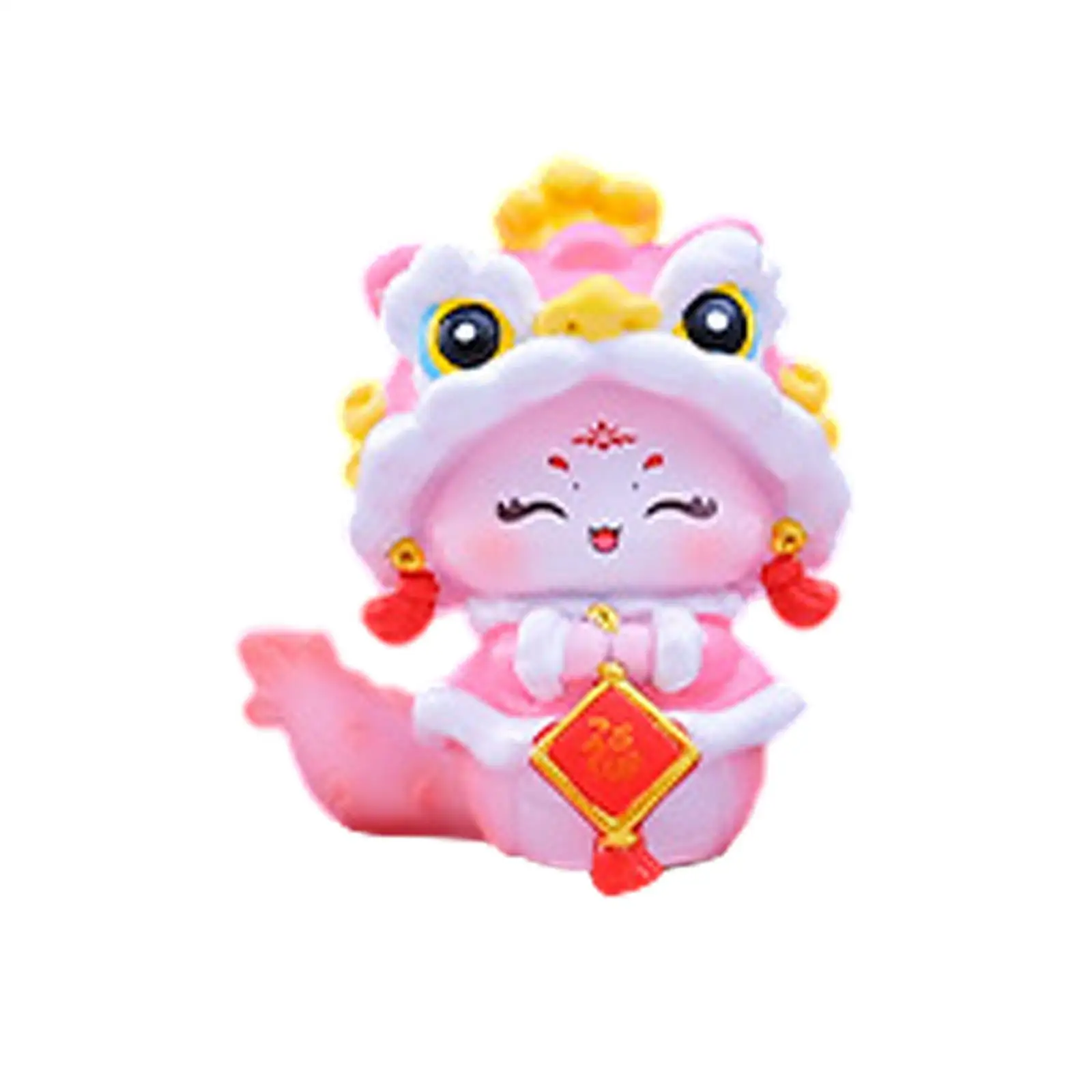 Miniature Snake Figurine Small Snake Statue Lunar New Year Decor Desk Figure Home Resin Animal Figurine for Table Farmhouse