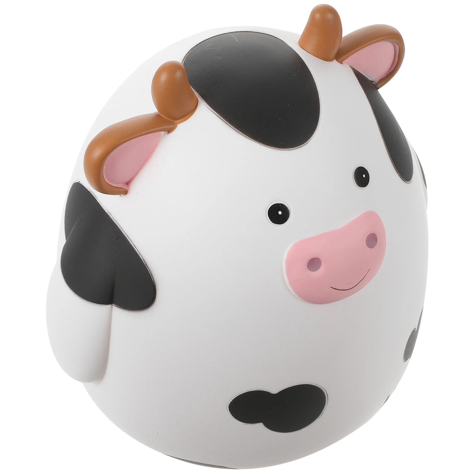 กระปุกออมสินลายวัว ขนาดใหญ่ กันน้ำ งานฝีมือประณีต ของขวัญสำหรับเด็ก 1 ชิ้น