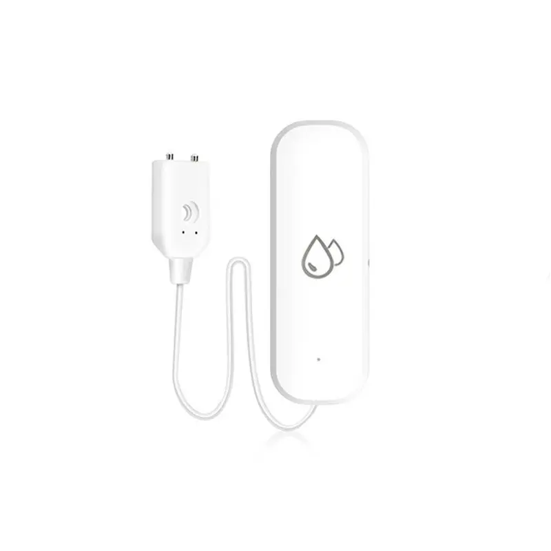 AT19-4X Tuya WIFI Water Sensor Alarm Water Leak Detector Flood Alert Overflow Security Alarm System Works
