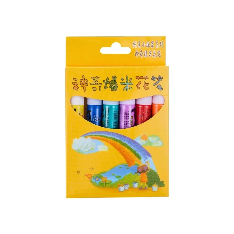 New Exotic Popcorn Pen Multifunctional Foam Marker Pen Notebook Children's Magic Pen Fun Fluffy Pen