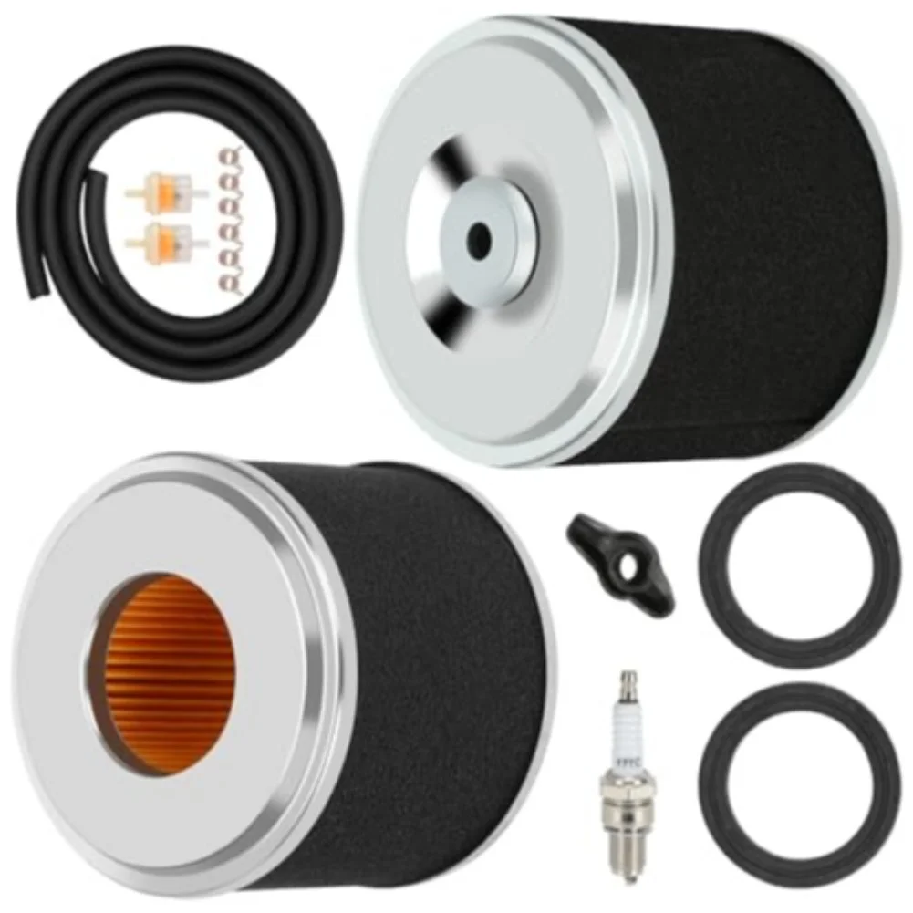 Air Filter Kit BTS935 BTS1030 for Predator 212cc Pressure Washers with Double Layer Filtration Fuel Filters Fuel Line and Seals