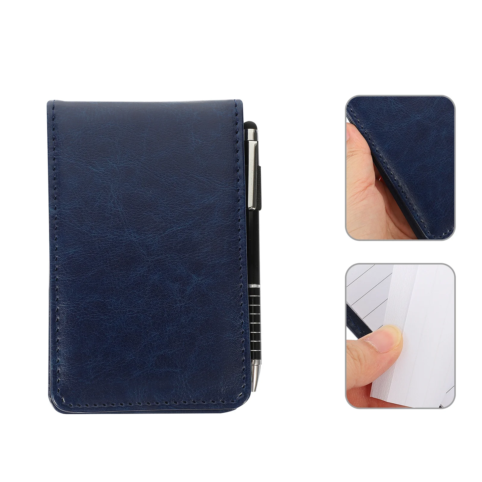 

1Set Pocket Notebook Small A7 Miniature Notepad Multi-Functional Memo Pad Pen Business Conference Notepad Office Accessories