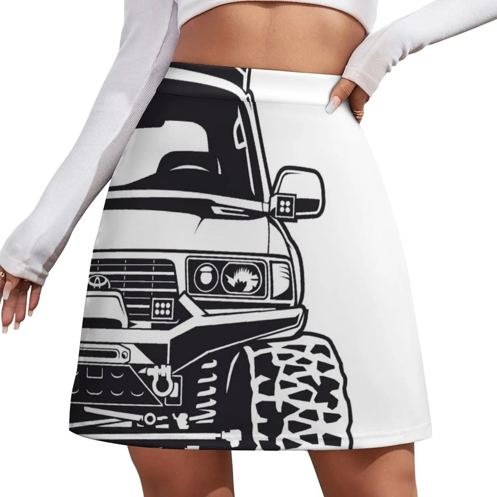 

Land Cruiser 80 Off Road Mini Skirt women's clothing trend 2026 chic and elegant woman skirt Womens dresses