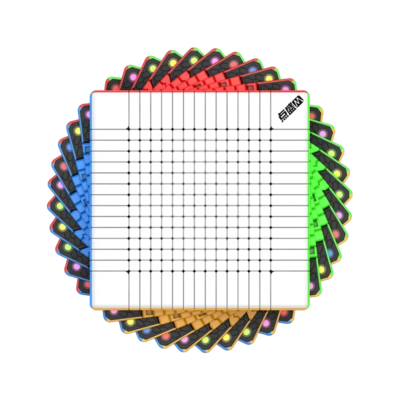 [Picube] DianSheng Galaxy 15x15 Cubo magico magnetico Senza adesivo Giocattoli professionali Fidget Galaxy 15x15x15 Magico Cubo Puzzle