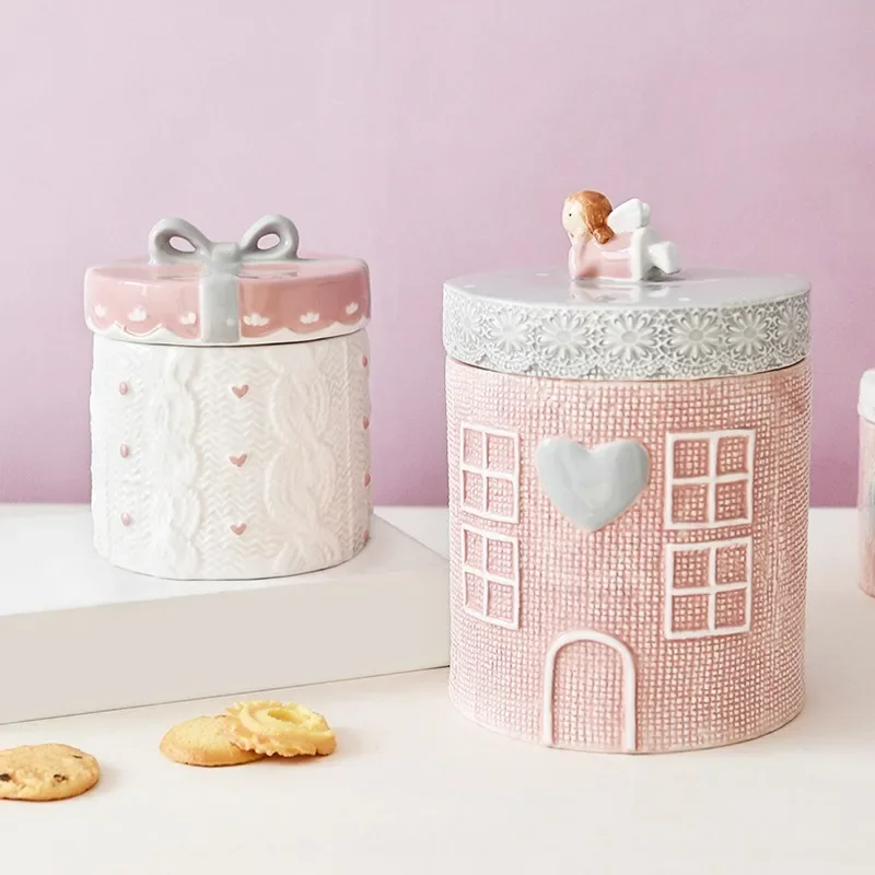 ceramic-kitchen-canister-airtight-lid-food-storage-container-round-cookie-jar-tea-coffee-beans-spice-counter-snack-organizer-jar