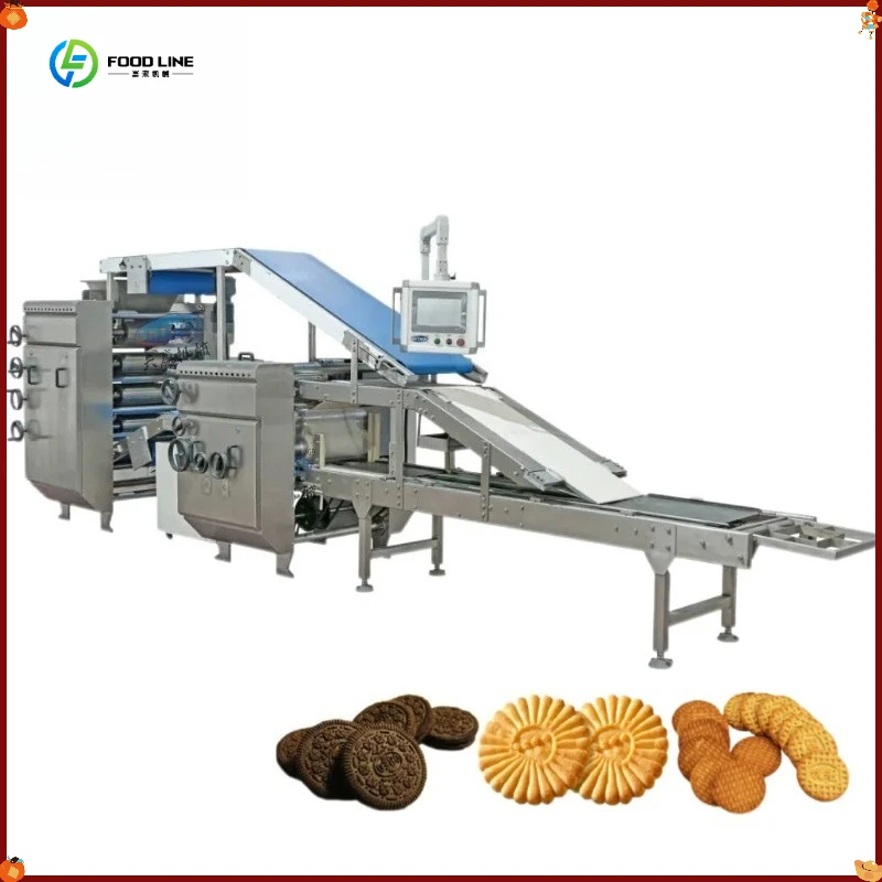 Customized Biscuit Production Line Bakery Equipment Biscuit Machinery FL Customized