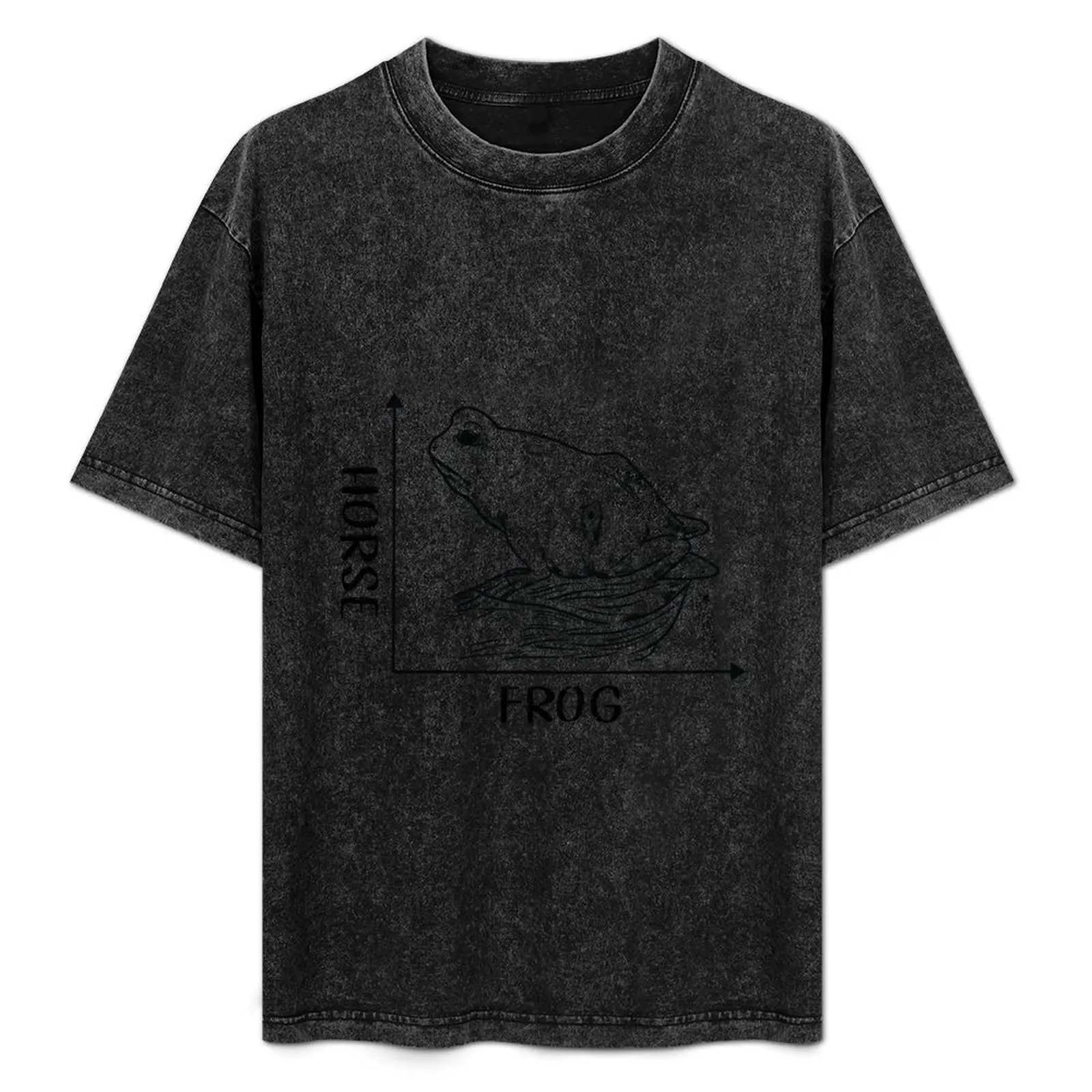 

Frog Horse Optical Wittgenstein Illusion Math Graph Drawing Philosopher Mind T-Shirt Plus Size Comfort Fit Tee