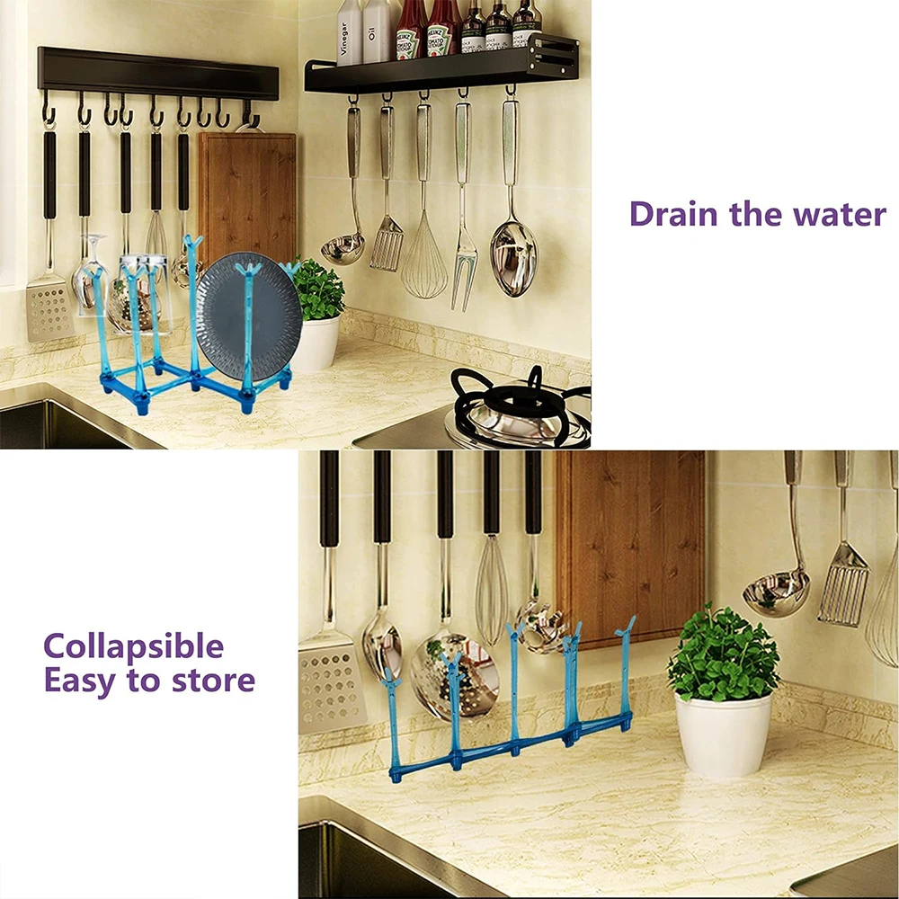 Bottle Drying Rack Baby Nursing Bottle Dryer Storage Rack Drainer Mug Tree Cup Stand Tray Holder for Kitchen Office