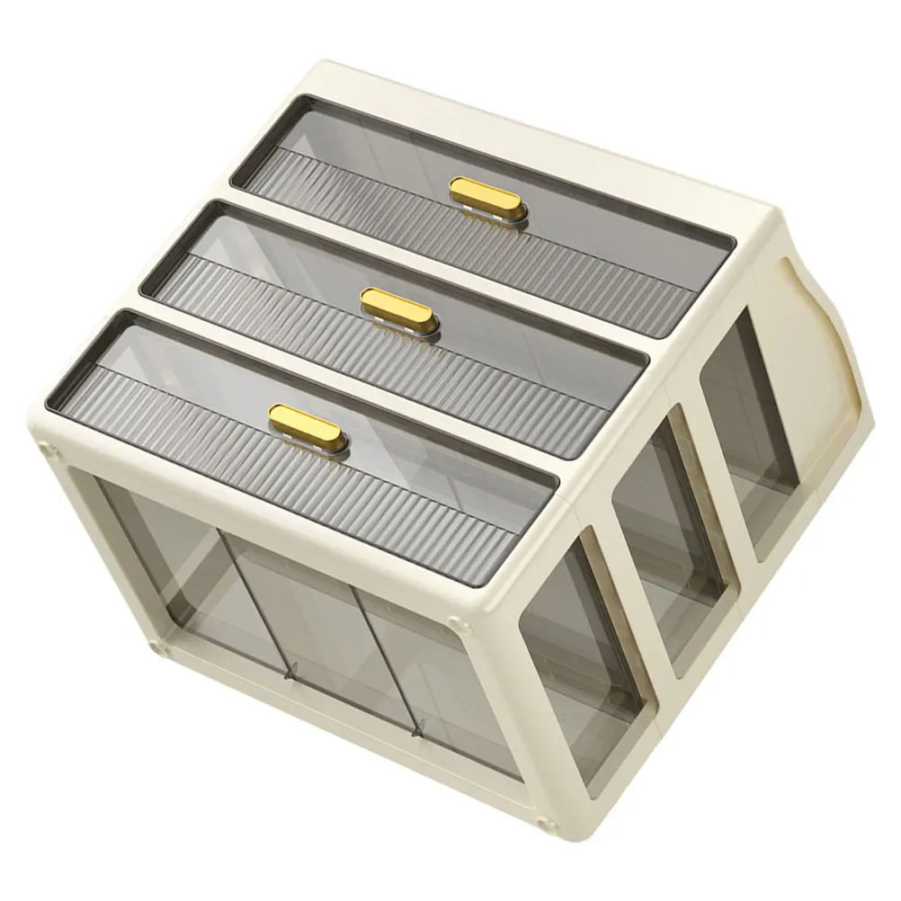 

Multilayer Storage Box Makeup Organizer With Drawers Skincare Holder Vanity Countertop Bedroom Bathroom Decor Desktop