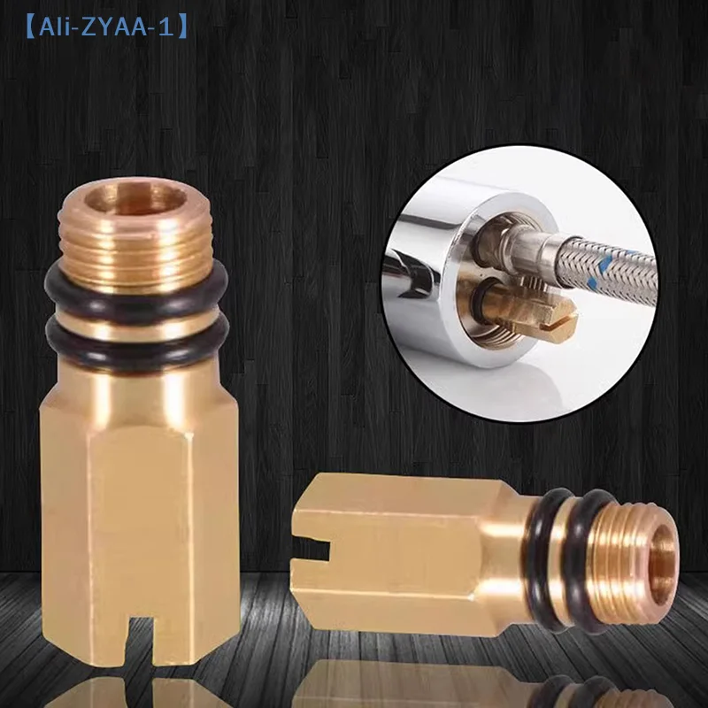 

【ZYAA-1】1/5 шт. Заглушка для входного патрубка смесителя M10, заглушка для смесителя горячей и холодной воды, гибкая заглушка для конца трубки кухонного сантехнического оборудования