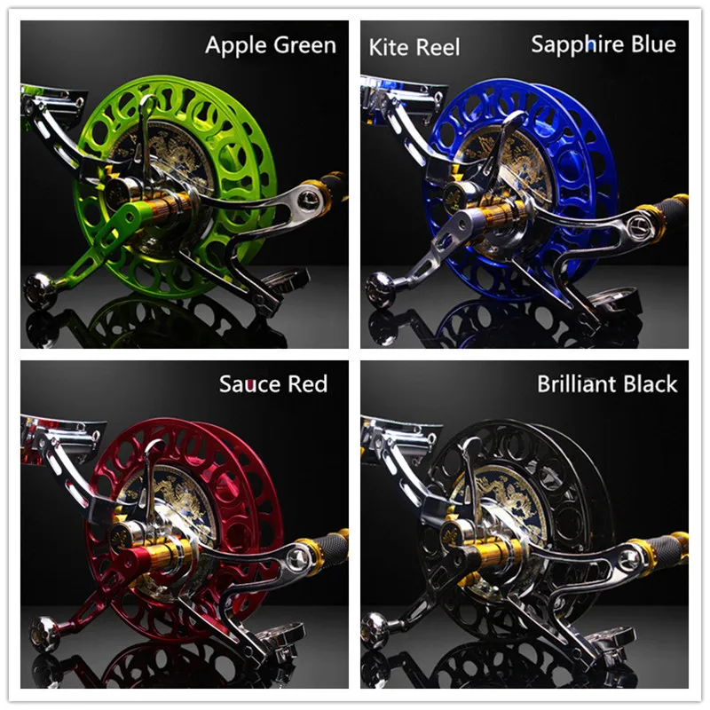 free shipping large professional kite reel for adult kites flying octopus kite string Three speed shift steel kite wheel weifang