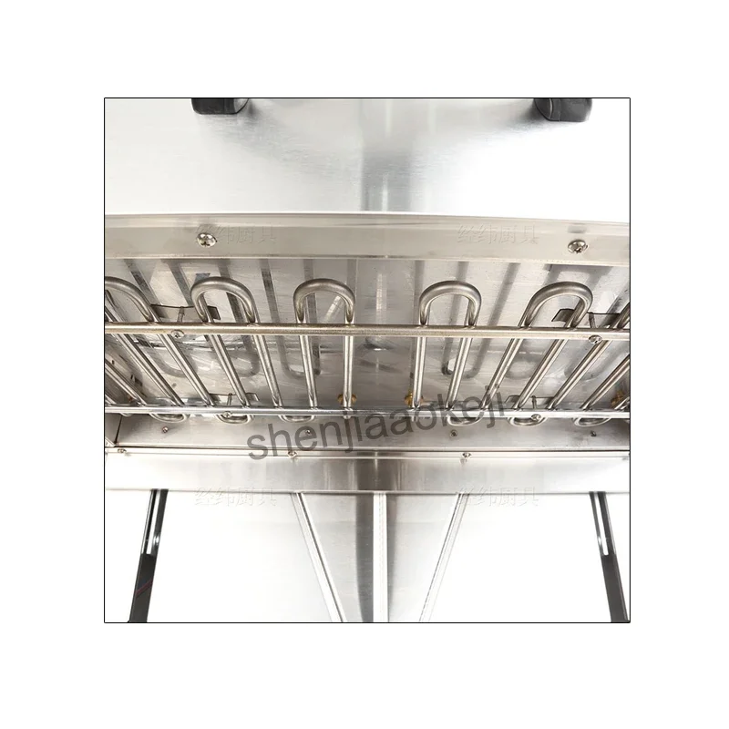 New Commercial Electric Stove Lift-Type Electric Hot Surface Stove Fire Grill Oven Western Style Oven Double Control 220v 4000w