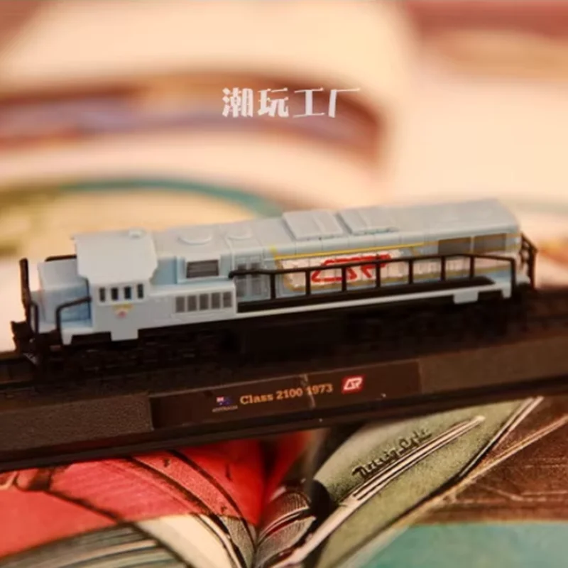 Diecast N Escala 1/150 Austrália 1973 Classe 2100 Modelo de trem de motor de combustão interna para coleção, exibição e presente