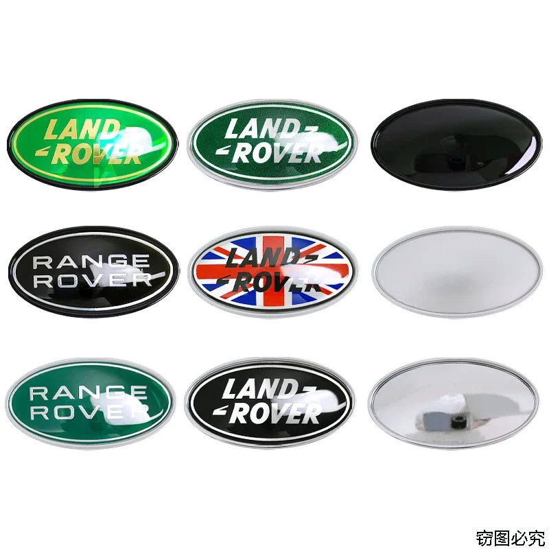 Car Rear Trunk Emblem for Land Rover Range Rover Discovery Evoque Defender 3 4 Velar Freelander Sport Modified Badge Accessories