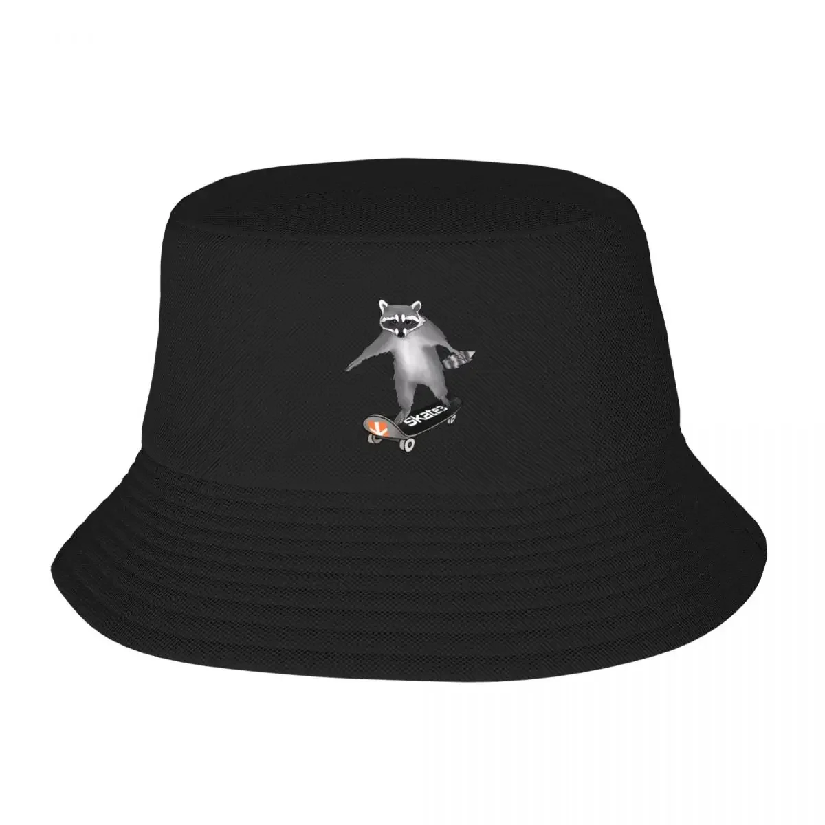 Skate 3 raccoon Bucket Hat Hat Man Wear Women's Beach Men's