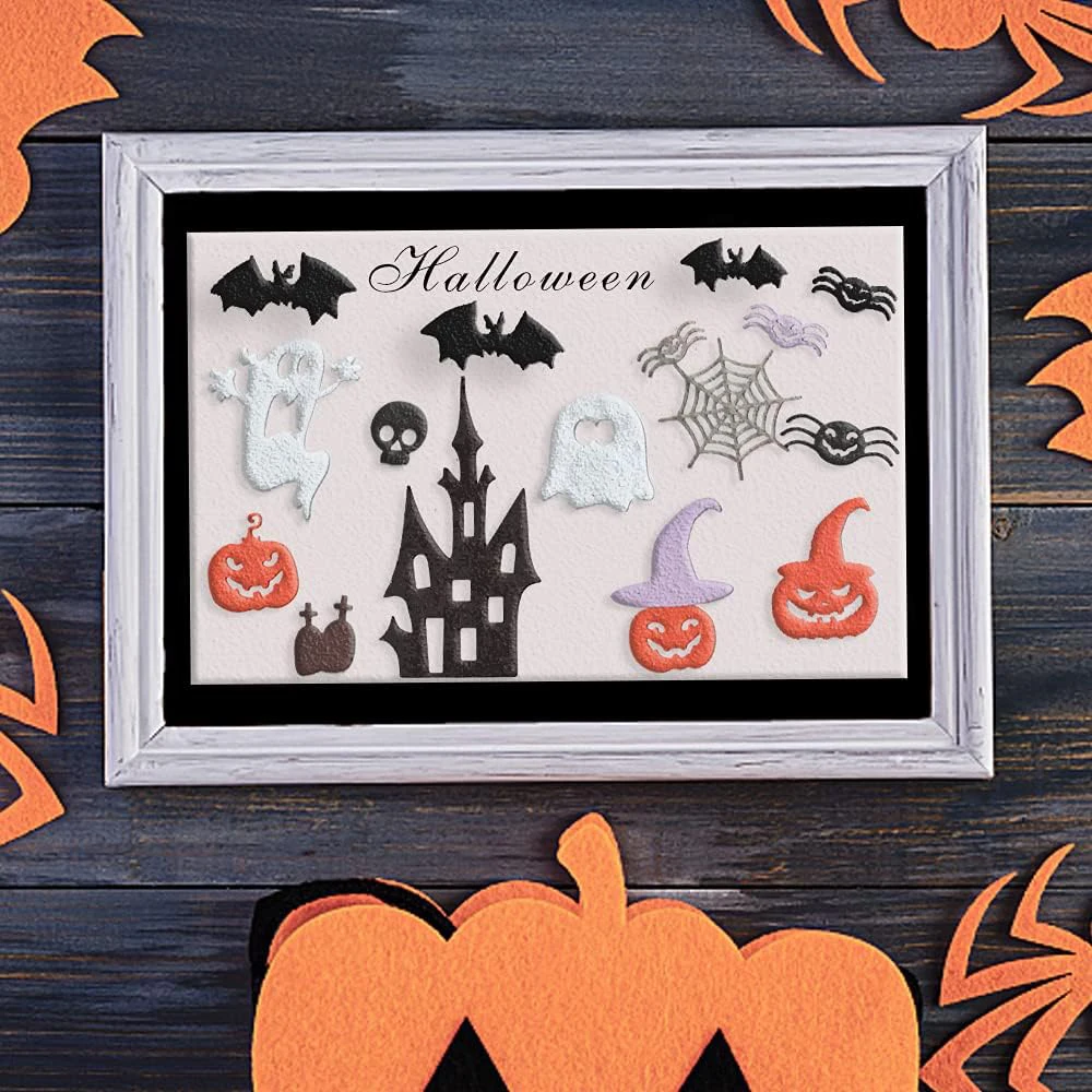 Новинка 2024 г., Новое поступление, ужасные металлические пресс-формы для рукоделия, скрапбукинга, рукоделия, Хэллоуина, ручное искусство, декоративные элементы
