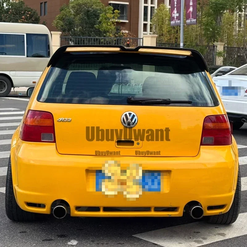 Oettinger Style Heckspoiler aus ABS, Auto-Heckflügel, Autozubehör für Volkswagen VW Golf 4 MK4 Standard 1998-2004