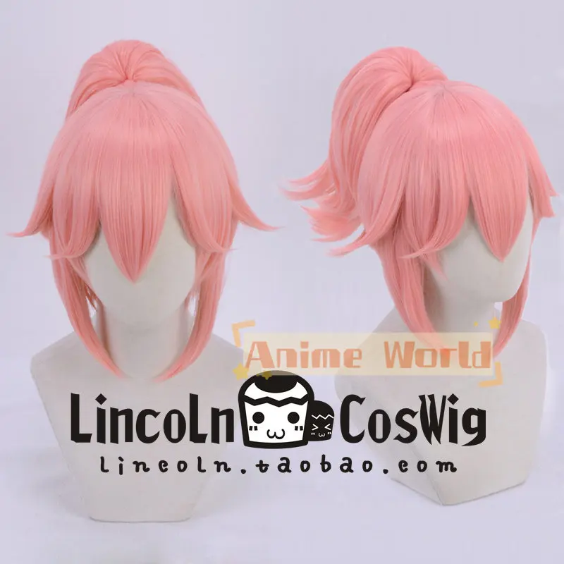 

Anime Fate Tamamo no Mae Cosplay Wig Halloween Carnival Party Props Synthetic Hair Heat Resistant Fiber + Wig Cap