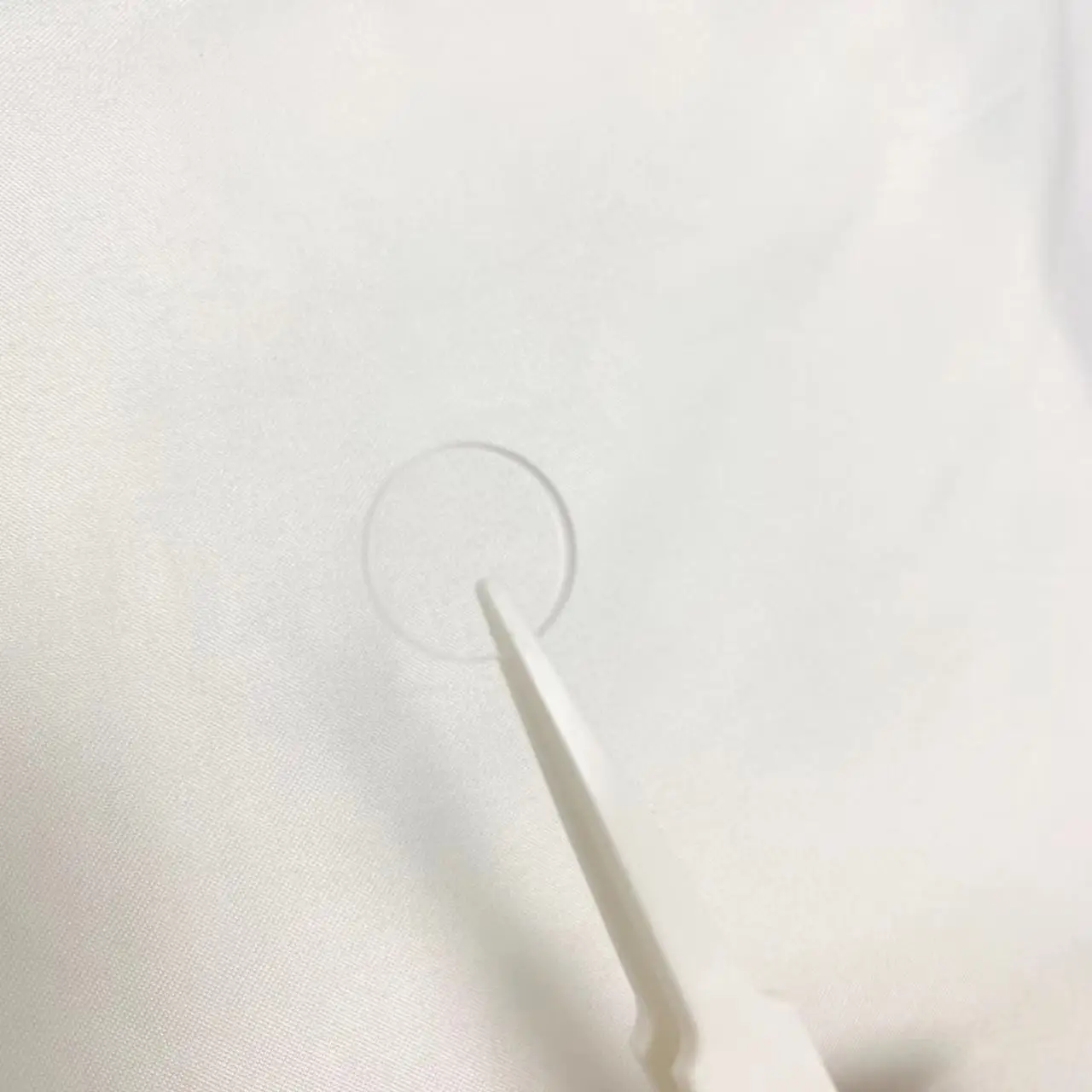 Disco de vidrio de cuarzo de sílice fundido, diámetro de círculo de 100mm y 3mm de espesor, tamaño Total de 12,7 piezas