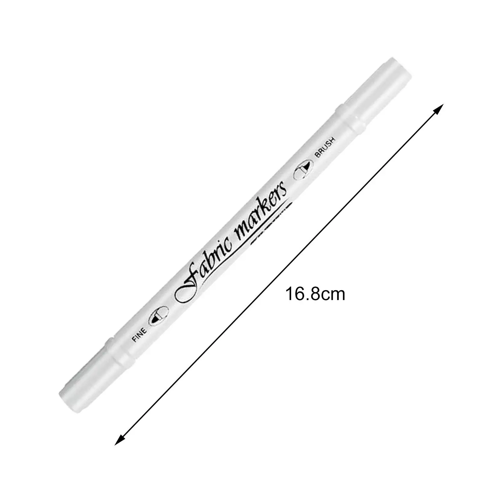 6x Fabric Marking Pen Double Head Waterproof Dressmaker Tire Painting